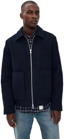 Barbour Men's Ashby Wax Jacket, Navy, S at Amazon Men's Clothing